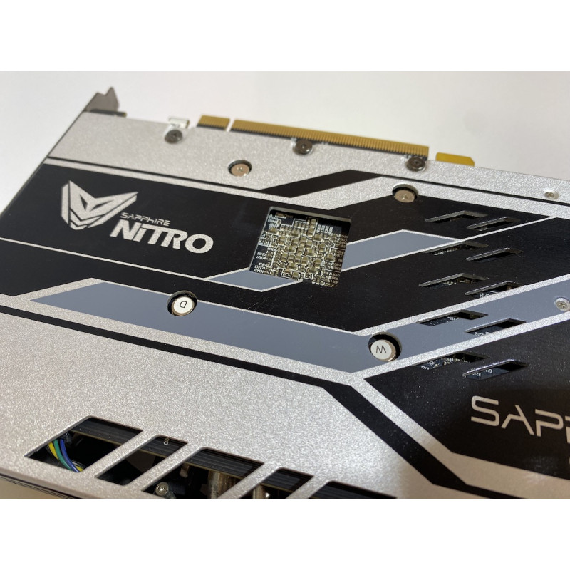 БУ Видеокарта Sapphire Radeon RX 570 Nitro+ (8 ГБ, GDDR5, 256 бит, 1244/7000 МГц, DVI, HDMI, DPort