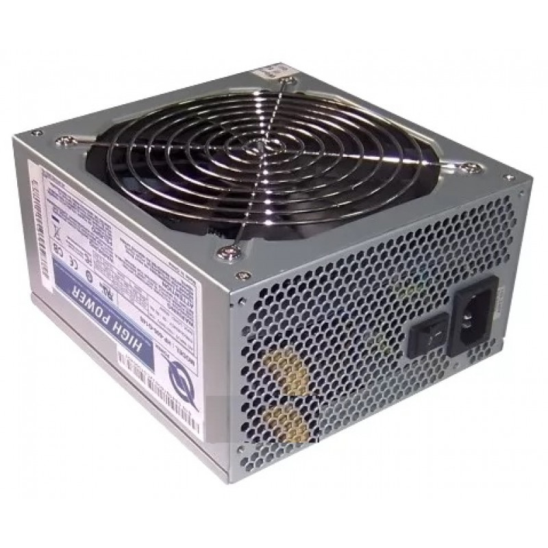 Power supply unit 600 W High Power, 24+8+4 pin, video card power supply – 2x(6+2pin), 120 mm, ATX, HPC-6