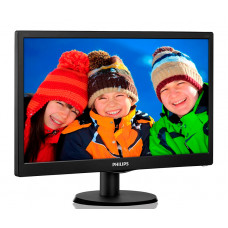 БУ Монітор 19.5" LED TN, Philips 203V5L, 1600 x 900, 5 мс, 16:9, VGA, 203V5LSB26/62