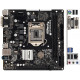 Used Motherboard s1151, ASRock H310CM-DVS (2xDDR4, Intel H310, PCI-Ex16x1, VGA, DVI, microATX)
