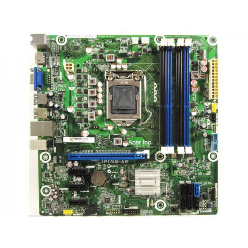БУ Материнська плата s1155, Acer IPIMB-AR (4xDDR3, Intel B75, PCI-Ex16x1, VGA, HDMI, microATX)