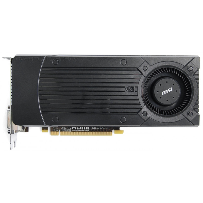 БУ Відеокарта MSI GeForce GTX 670 (2 ГБ, GDDR5, 256 біт, 1046/6008 МГц, DVI, HDMI, DPort, N670GTX-PM