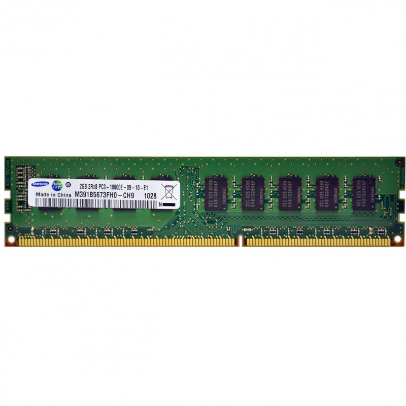 БУ Оперативна пам`ять 2 ГБ, DDR3, для ПК, Samsung (1333 МГц, 1.5 В, CL9, M391B5673FH0-CH9)