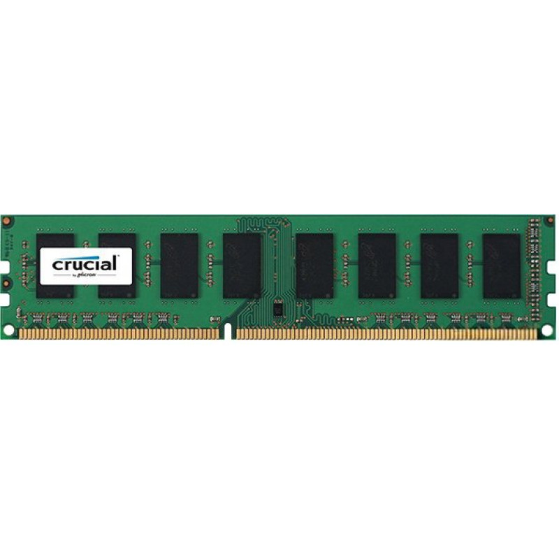 БУ Оперативна пам`ять 8 ГБ, DDR3L, для ПК, Crucial (1600 МГц, 1.35 В, CL11, CT102464BD160B.M16FP)