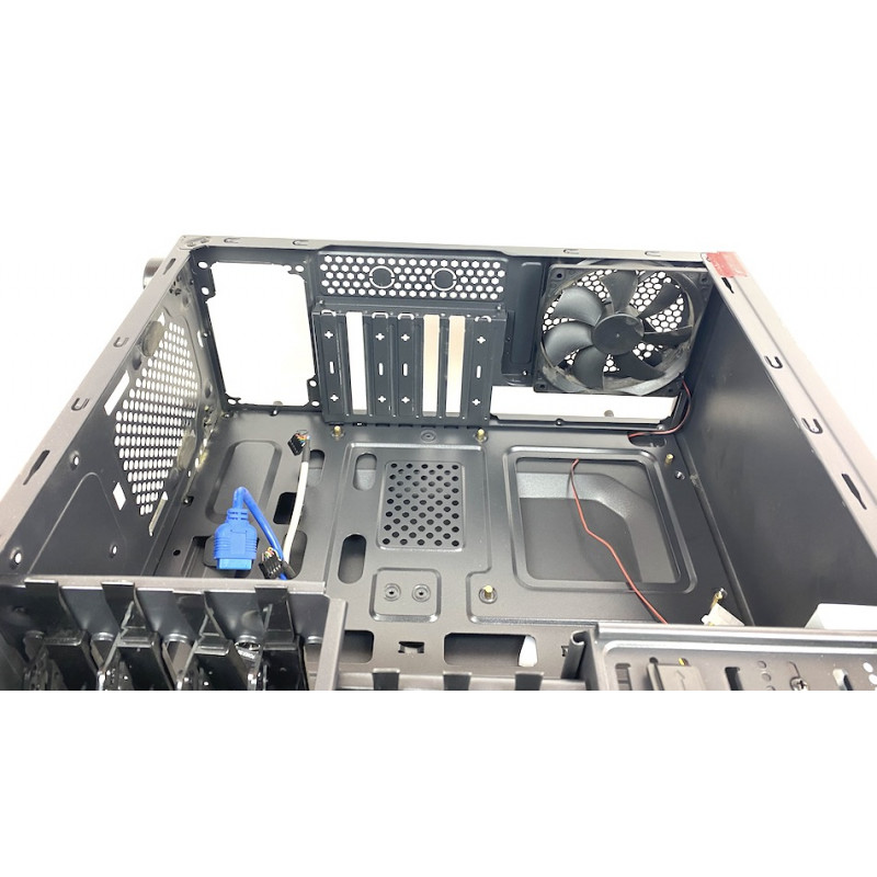 БУ Корпус Qube QB767, 180x415x430, без БП (нижній) mATX