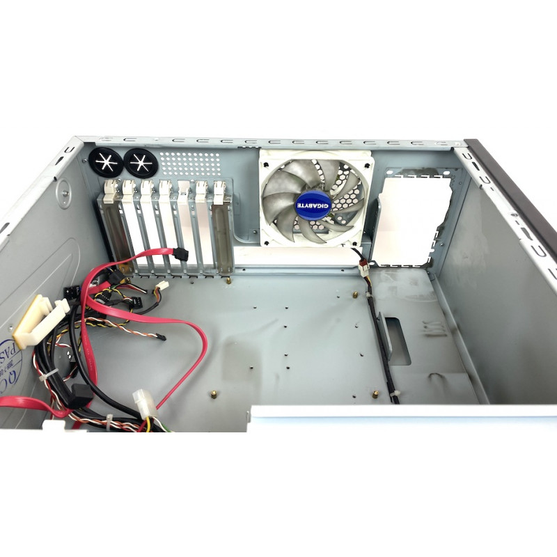 Used Case Gigabyte Poseidon 310, 200x440x505, without PSU (top) ATX