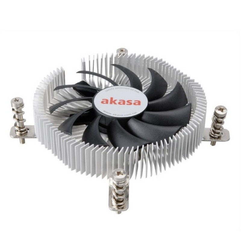 CPU cooler AKASA AK-CC7129BP01 (s1150/1151/1155/1156/1200, 4pin, 3000 rpm)