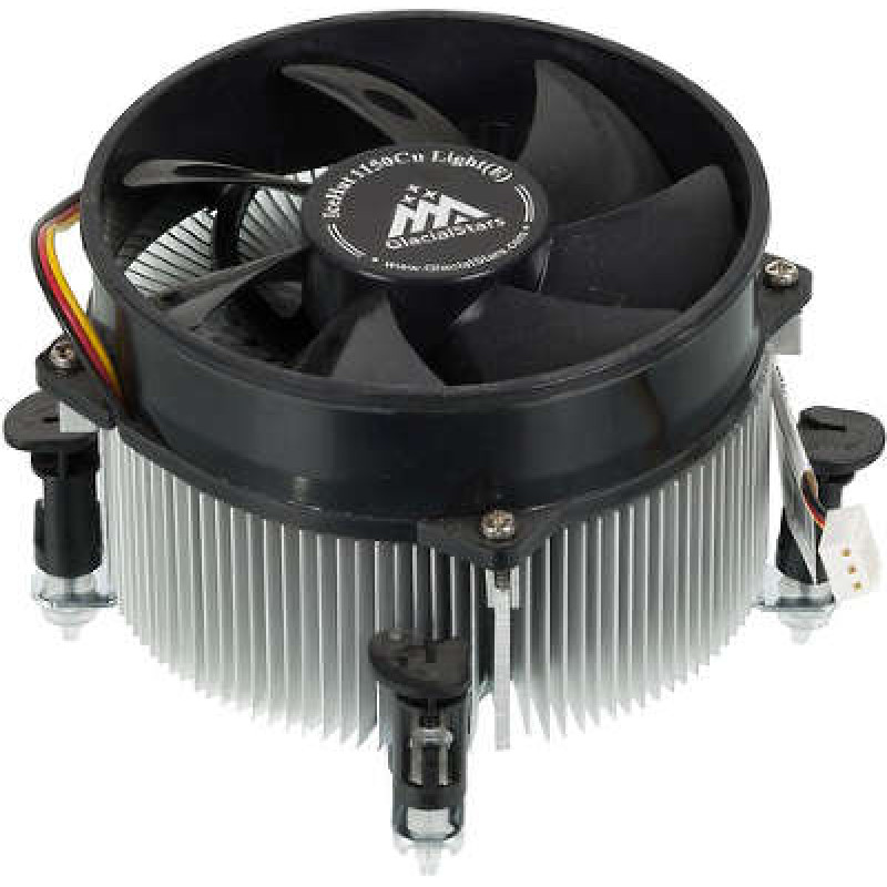 Used Processor cooler GlacialTech IceHut 1150 (s1150/1151/1155/1156/1200, 3pin, 2100 rpm)
