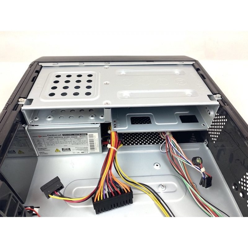 Used Case Logicpower LP S605 BK 400w, 400x100x305, PSU 400w, Flex ATX