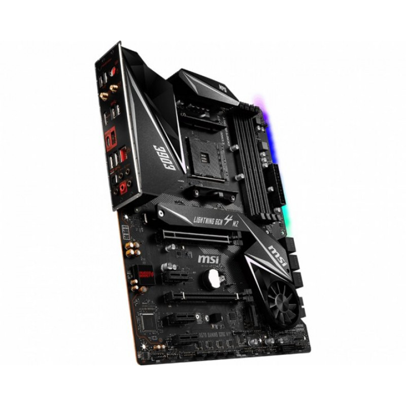Used Motherboard sAM4, MSI X570 GAMING EDGE WIFI (4xDDR4, AMD X570, PCI-Ex16x2, HDMI, ATX)