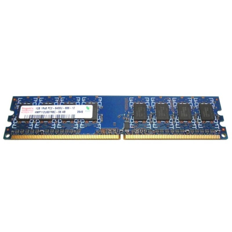 БУ Оперативная память 1 ГБ, DDR2, для ПК, Hynix (800 МГц, 1.8 В, CL6, HMP112U6EFR8C-S6 AB)