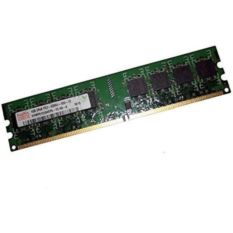 БУ Оперативная память 1 ГБ, DDR2, для ПК, Hynix (667 МГц, 1.8 В, CL5, HYMP512U64EP8-Y5)