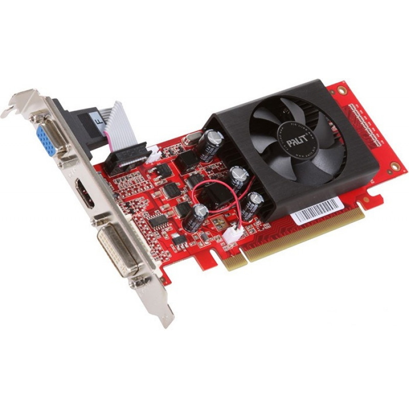 БУ Відеокарта Palit GeForce 8400 GS (256 МБ, GDDR2, 64 біт, 450/800 МГц, VGA, DVI, HDMI, NE28400SFHD