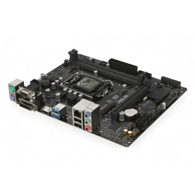 Used Motherboard s1151, ASUS H310M-R R2.0 (2xDDR4, Intel H310, PCI-Ex16x1, VGA, DVI, HDMI, micro