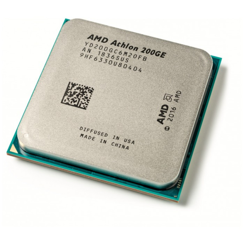 БУ Процесор sAM4 AMD Athlon 200GE, 3,2-3,2 МГц, 2-4 core, AMD Radeon Vega 3, 35W