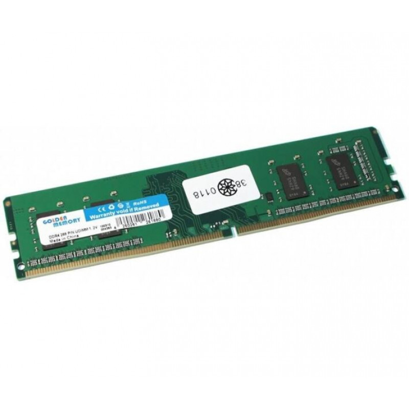 Used RAM 8 GB, DDR3L, for PC, Golden Memory (1600 MHz, 1.35 V, CL11, GM16LN11/8)