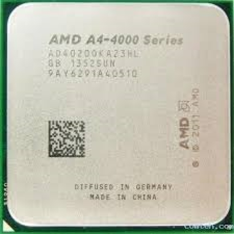 БУ Процесор sFM2 AMD A4-4020, 3-3,2 МГц, 2-2 core, AMD Radeon HD7480D, 65W