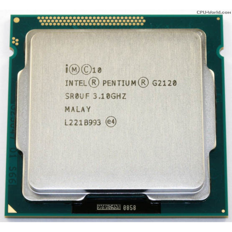 БУ Процесор s1155 Intel Pentium Dual-Core G2120, 3,1-3,1 МГц, 2-2 core, Intel HD Graphics, 65W