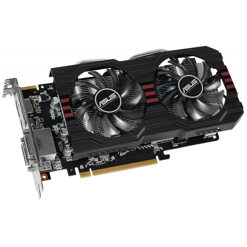 БУ Відеокарта ASUS Radeon R9 270 (2 ГБ, GDDR5, 256 біт, 950/5600 МГц, DVI, HDMI, DPort, R9270-DC2OC-