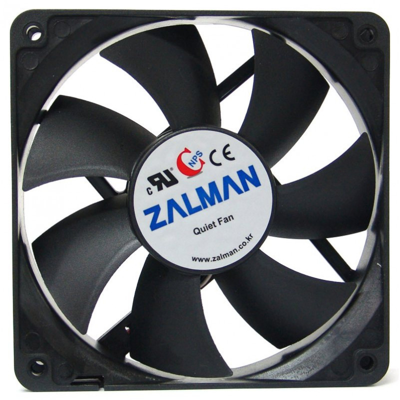 Used Fan (cooler) Zalman ZF 1225 ASH (1200 rpm, 23 dB, 3pin, 120x120x25)