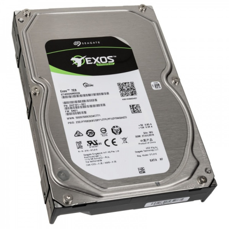 БУ Жорсткий диск 2 ТБ Seagate (для сервера, 3.5", 7200 об/хв, 256 МВ, SATAIII, ST2000NM001A)