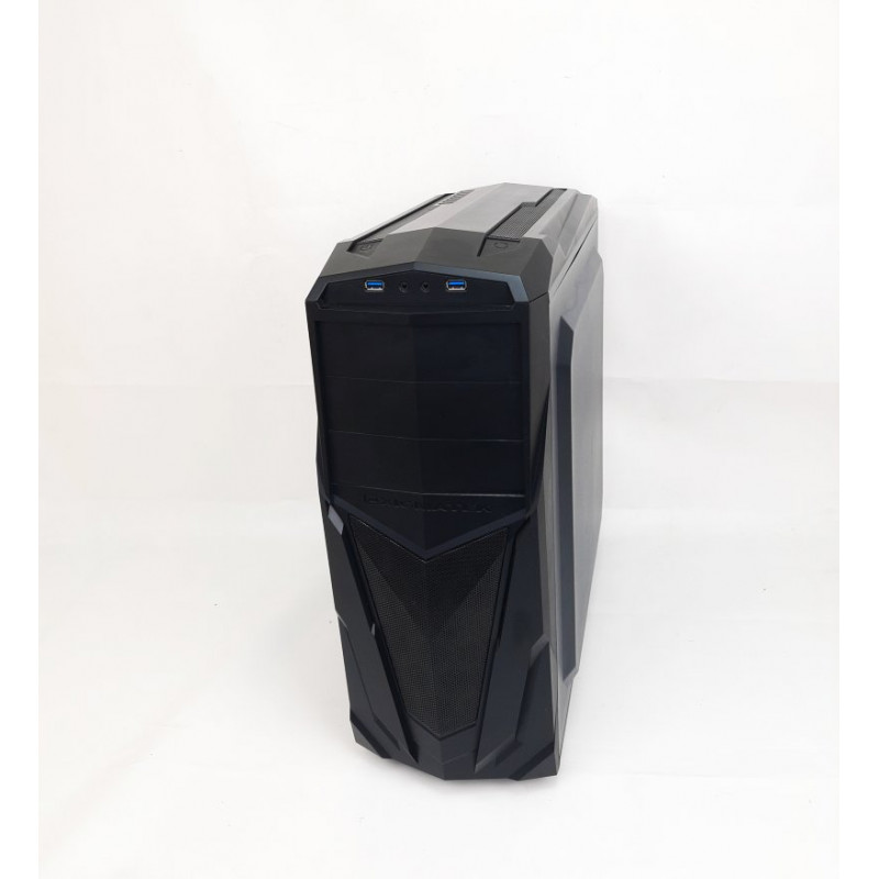 Used Case Xigmatek Mach II Black, 200x450x470, without PSU (upper) ATX