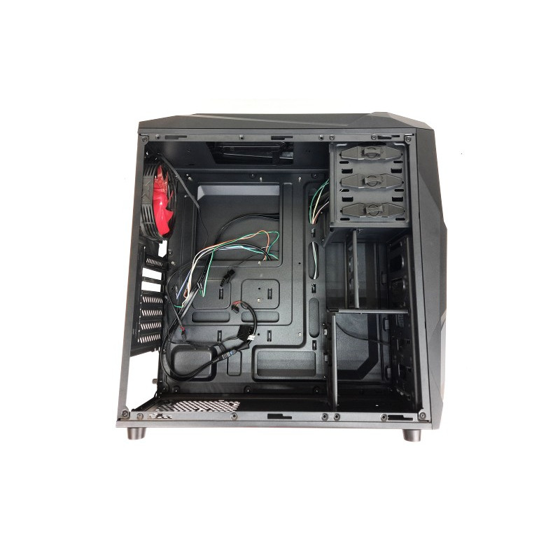 Used Case Xigmatek Mach II Black, 200x450x470, without PSU (upper) ATX