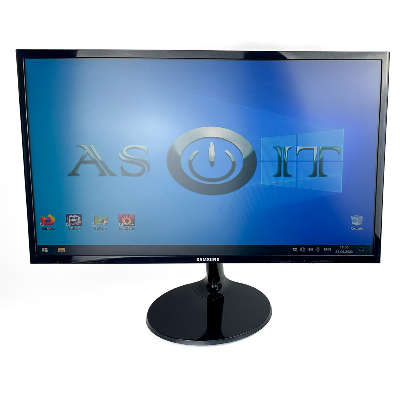 БУ Монитор 23.5" LED PLS, Samsung S24F350F, 1920 x 1080 (FullHD), 4 мс, 16:9, VGA, HDMI