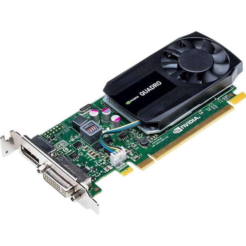 БУ Видеокарта PNY Quadro K620 (2 ГБ, GDDR3, 128 бит, 1058/1800 МГц, DVI, DPort, VCQK620ATX-T