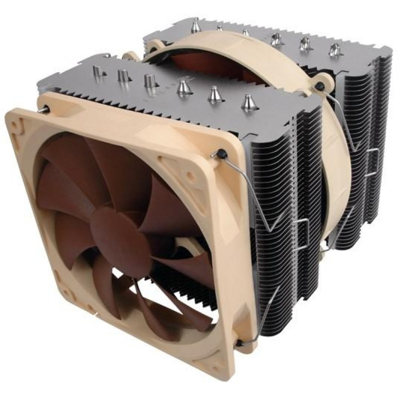 БУ Процессорный кулер Noctua NH-D14 (Intel 115x/1200, 4pin, 2x140мм, 6 трубок)