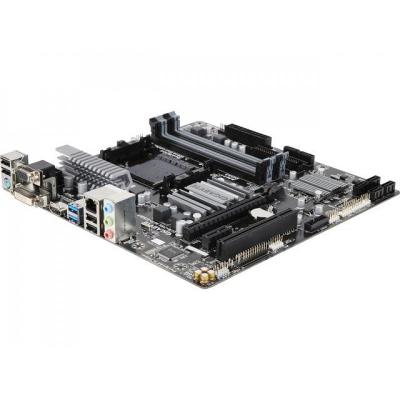 БУ Материнська плата sAM3+, Gigabyte GA-78LMT-USB3 R2 (4xDDR3, AMD 760G, PCI-Ex16x1, VGA, DVI, HDMI,