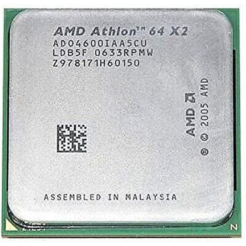 БУ Процесор sAM2 AMD Athlon 64 X2 4600+, 2,4-2,4 МГц, 2-2 core, Ні, 88W