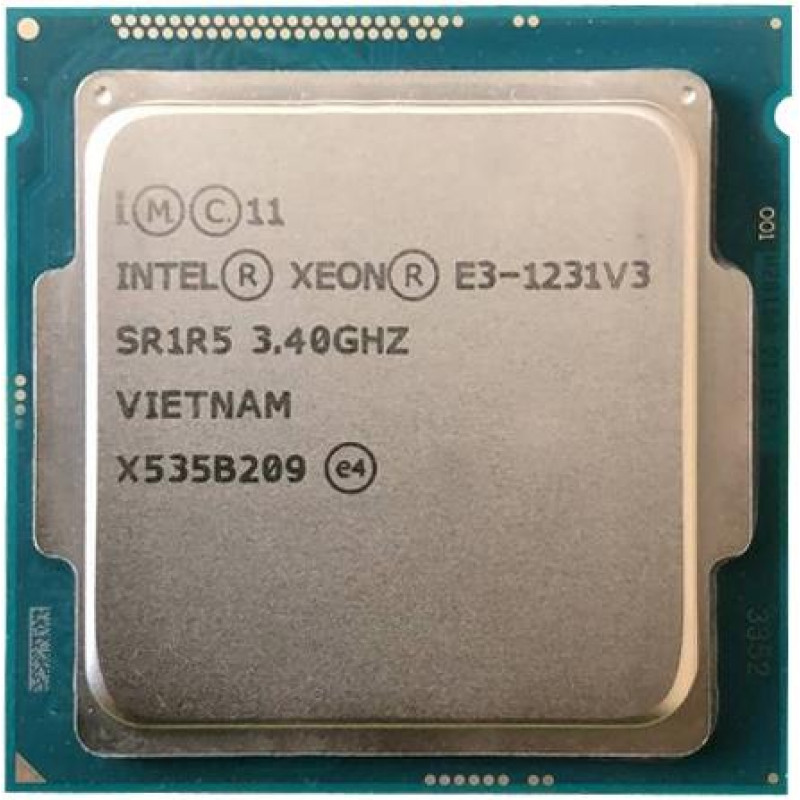 БУ Процесор s1150 Intel Xeon E3-1231 V3, 3,4-3,8 МГц, 4-8 core, Ні, 80W (аналог i7-4770)