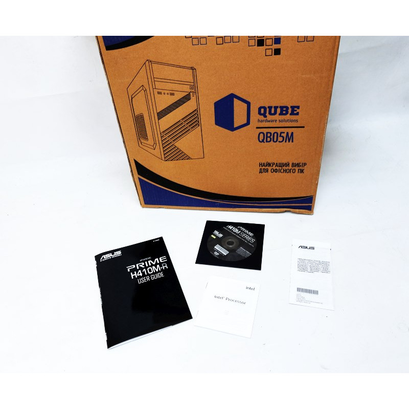 Base AS-IT computer, Pentium Gold G6400 (4.0 GHz), H410, 8GB DDR4, 256GB SSD, 400W