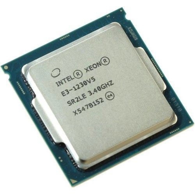БУ Процесор s1151 Intel Xeon E3-1230 V5, 3,4-3,8 МГц, 4-8 core, Ні, 80W (аналог i7-6700)