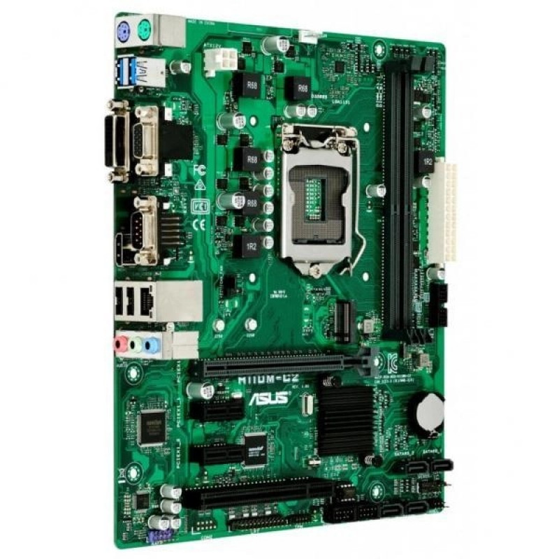 БУ Материнська плата s1151, ASUS H110M-C2/C/SI (2xDDR4, Intel H110, PCI-Ex16x1, VGA, DVI, HDMI, micr