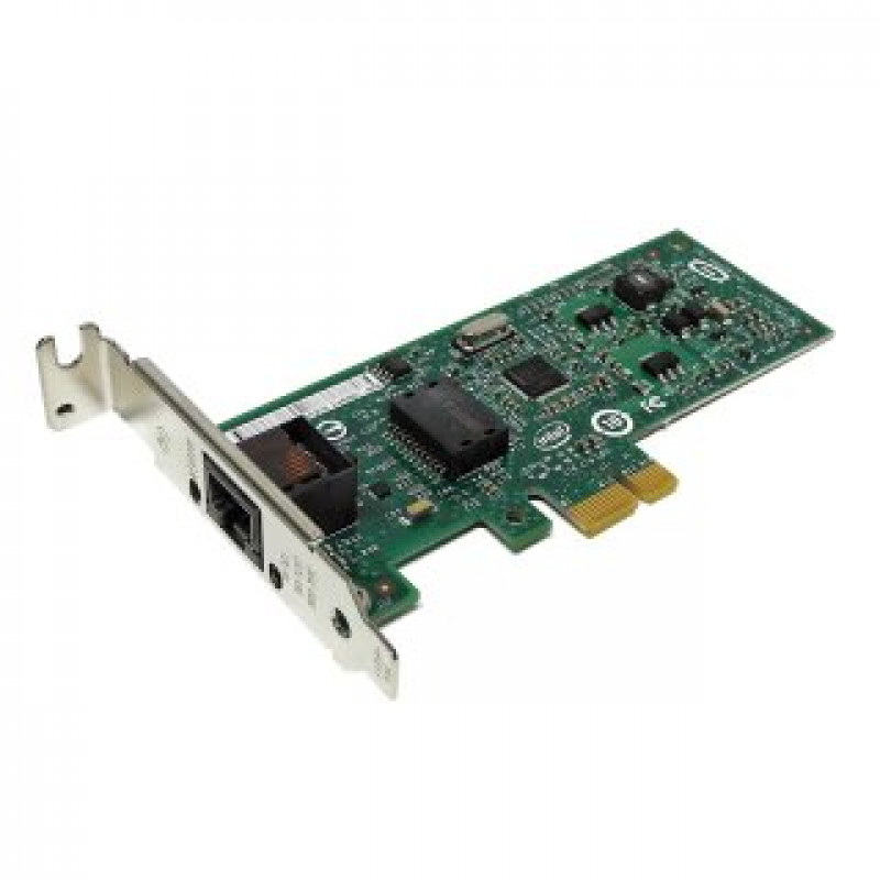 БУ Мережна карта Intel Pro/1000 CT (PCI-e x1, 1xRJ-45, 10/100/1000 Мбіт/с) Low Profile