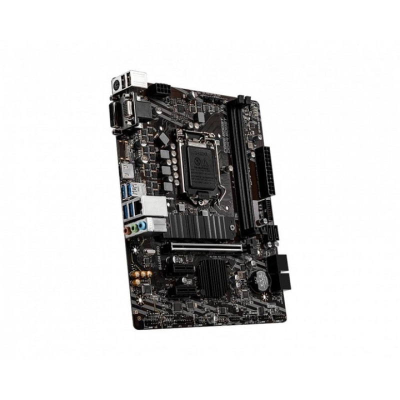 БУ Материнська плата s1200, MSI B460M PRO (2xDDR4, Intel B460, PCI-Ex16x1, VGA, DVI, HDMI, microATX)