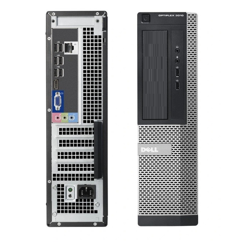 Used Dell OptiPlex 3010 DT Computer, Intel Core i5-2400 (3.1 GHz), 8Gb DDR3, 120Gb SSD