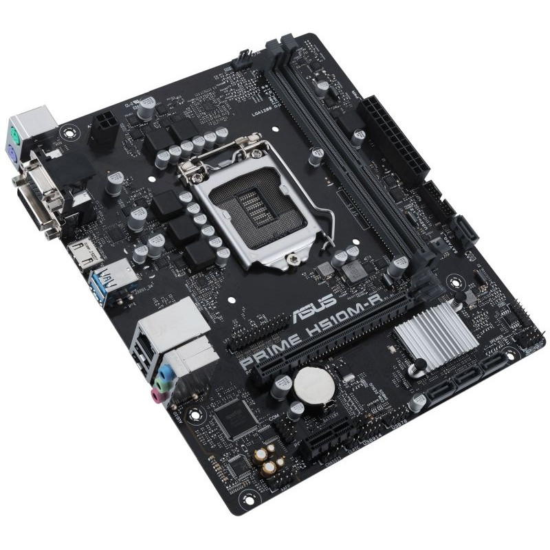 Used Motherboard s1200, ASUS PRIME H510M-R-SI (2xDDR4, Intel H510, PCI-Ex16x1, VGA, DVI, HDMI, m