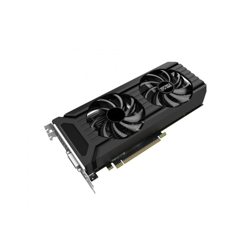 БУ Відеокарта Palit GeForce GTX 1060 (6 ГБ, GDDR5, 192 біт, 1506/8000 МГц, DVI, HDMI, DPort, NE51060