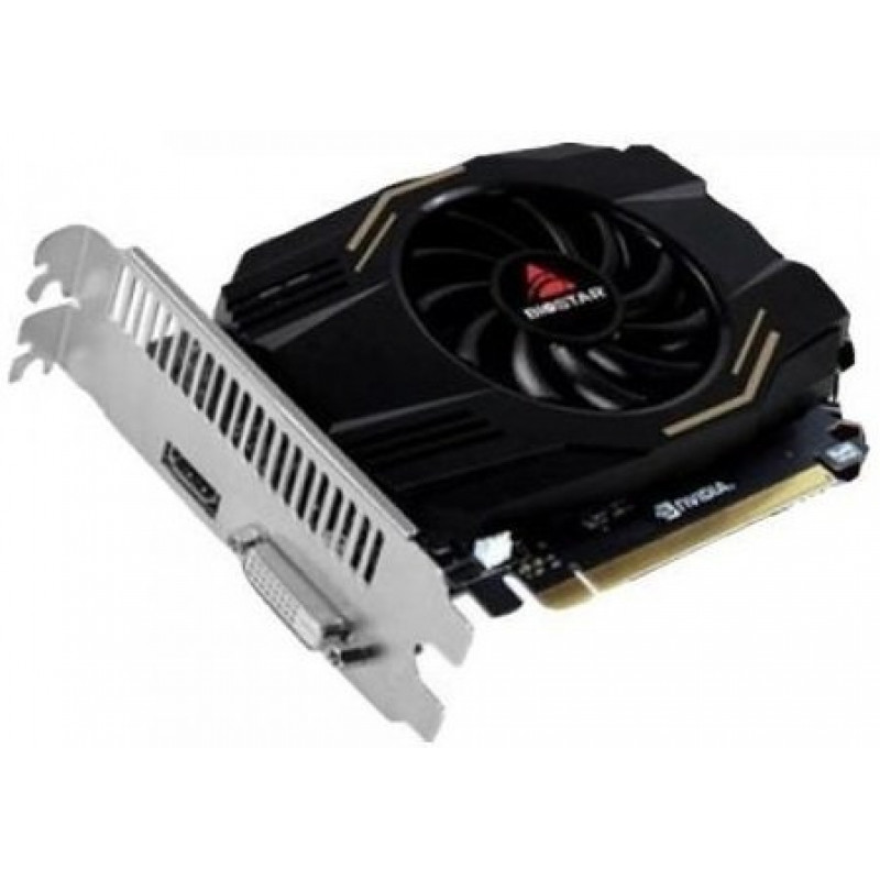 БУ Видеокарта Biostar GeForce GT 1030 (4 ГБ, GDDR4, 64 бит, 1152/2100 МГц, DVI, HDMI, VN1034TB46-TG1