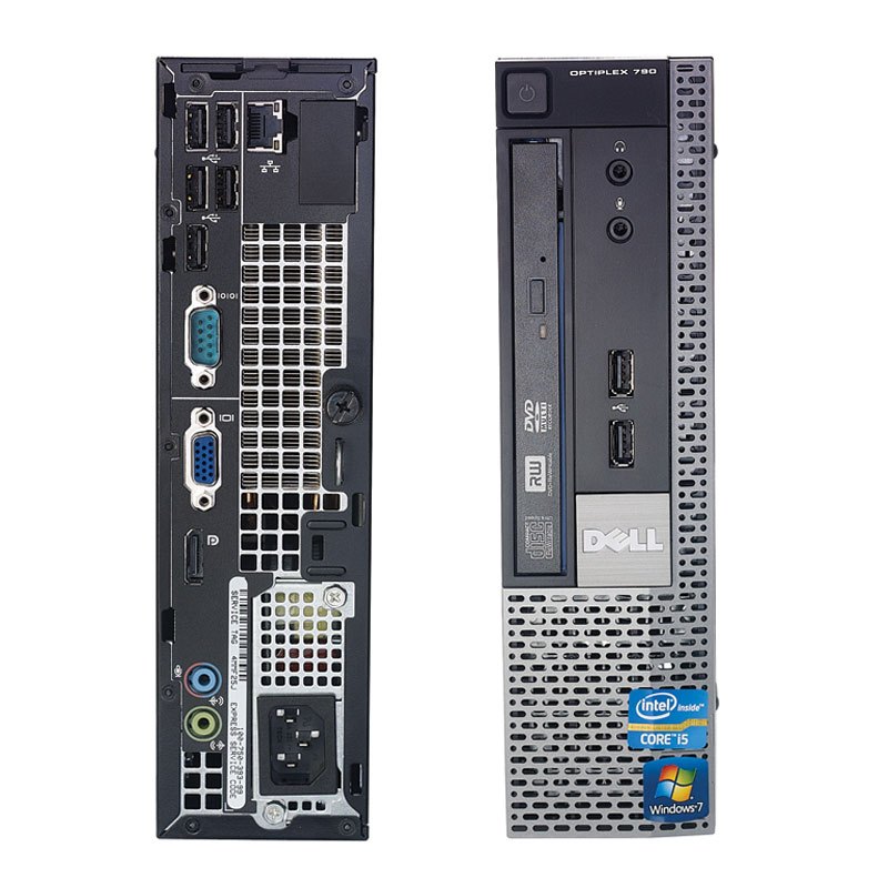 Used Computer Dell OptiPlex 790 USFF, Intel Core i3-2120 (3.3 GHz) 4Gb DDR3, Intel HD, 120Gb SSD