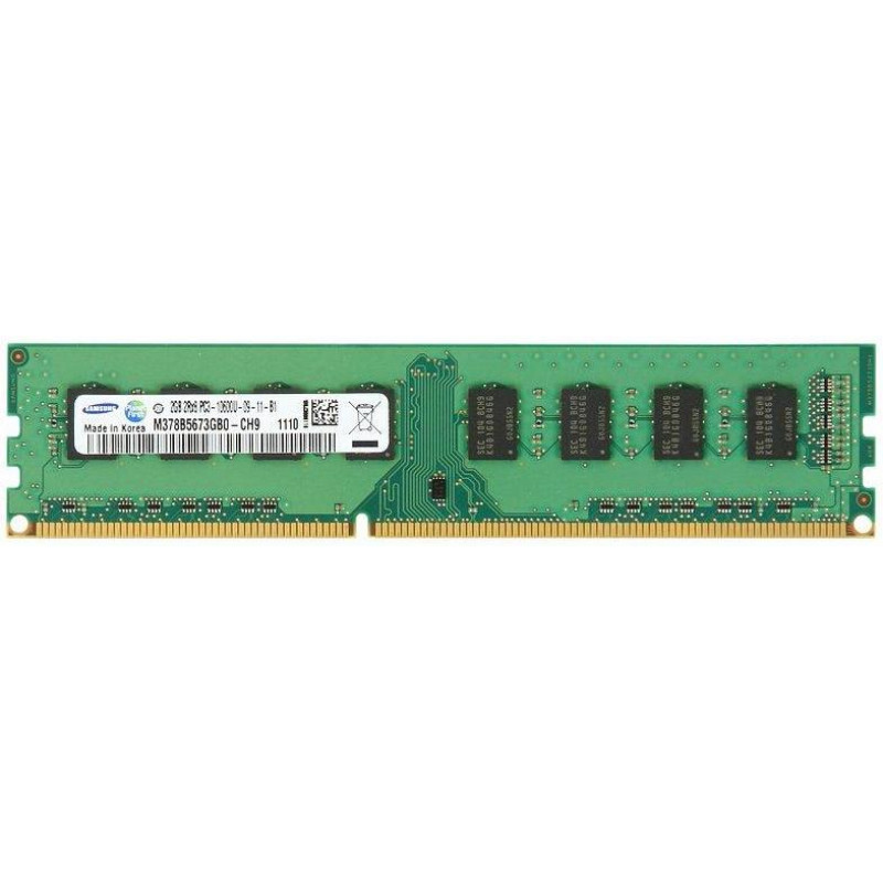 Used RAM 2 GB, DDR3, for PC, Samsung (1333 MHz, 1.5 V, CL9, M378B5673GB0-CH9)