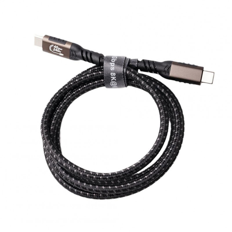 Кабель Thunderbolt 4, Type C, 1.5 м (240W)
