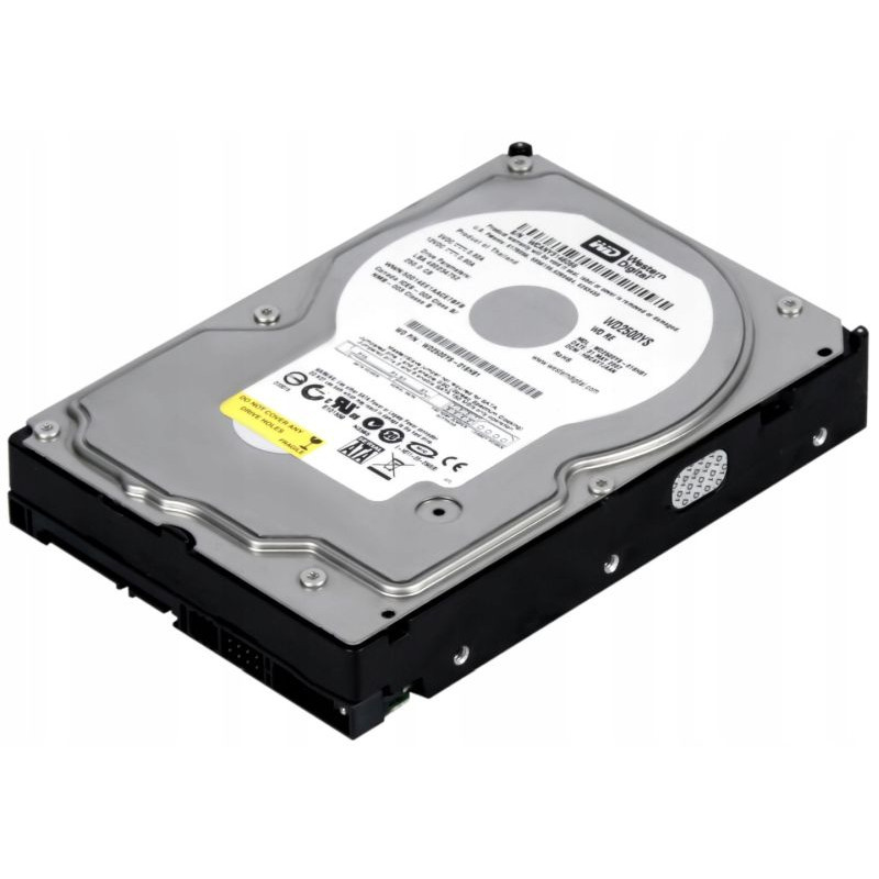 Used Hard Drive 250 GB Western Digital (for PC, 3.5", 7200 rpm, 16 MB, SATAII, WD2500YS)