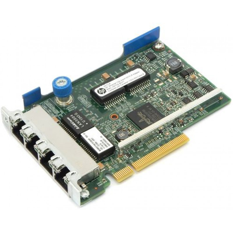 БУ Мережа карта HP DL360p G8 (PCIe x4, 4 x Gigabit, 629133-001)