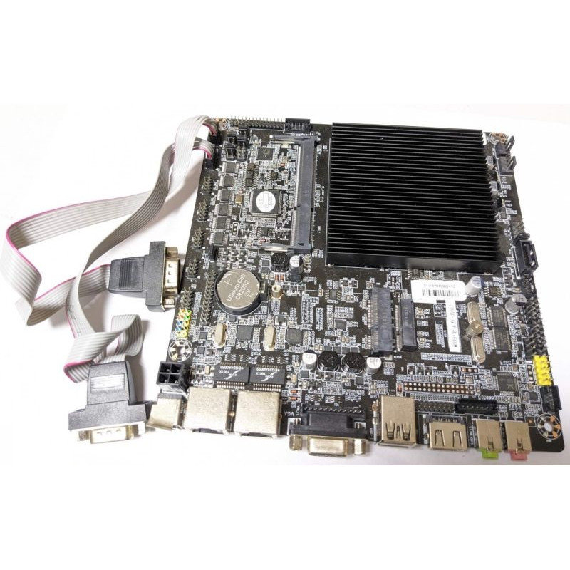 Used Motherboard Celeron Quad J1900 (DDR3 SODIMM, VGA, HDMI, COM, mSATA, M.2, 12v, no SATA)