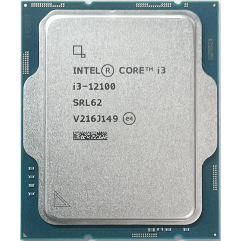 БУ Процесор s1700 Intel Core i3-12100, 3,3-4,3 МГц, 4-8 core, Intel UHD Graphics 730, 60W