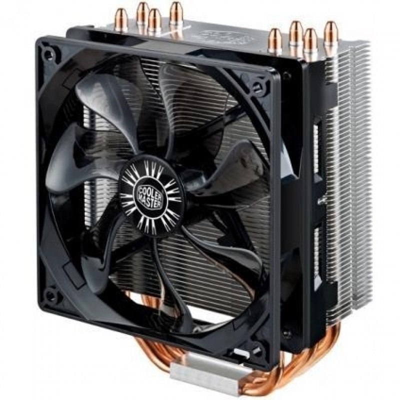 БУ Процессорный кулер Cooler Master Hyper 212 EVO (AMD/Intel, 4 трубки, 4pin, 120мм, 1600 об/мин)